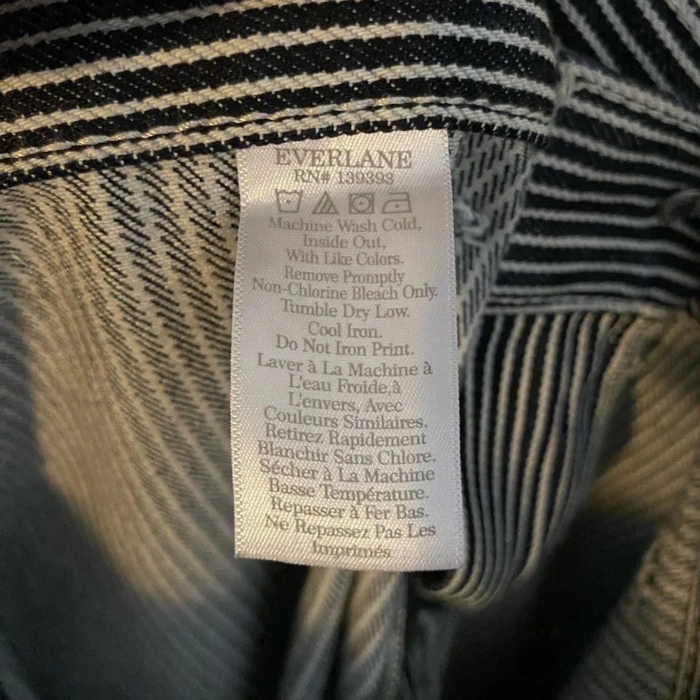 Everlane Hickory Stripe Gardener Jeans - Picture 6 of 8